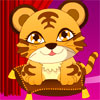 Click to Play Baby Tiger at Play Dress Up Games