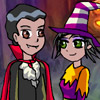 Halloween Kissing - 