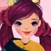 Winter Circle Scarf - Winter Fashion Dress Up Games