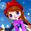 Joyful Snow Doll - Winter Dress Up Games Online