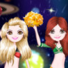 Cosmic Cheerleaders - Online Cheerleader Dress Up Games