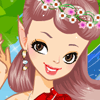 Charming Looking Fairy - Play Free Fairy Dress Up Games