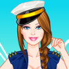Barbie Navy Style - Play Online Barbie Dress Up Games