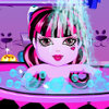 Monster Baby Bath - Monster High Baby Games