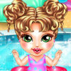 Baby Shower At Pool - Baby Caring Management Games