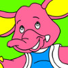 Playful Elephant Coloring - Fun Coloring Games 