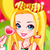 Rainbow Girl With Lollipop - Dress Up Games For Girls 