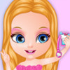Baby Barbie Selfie Card - Baby Barbie Games