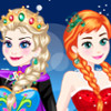 Elsa With Anna - Frozen Dress Up Games