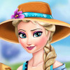 Elsa Ice Flower - Free Simulation Games