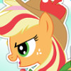 Applejack Rainbow - Pony Dress Up Games 