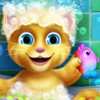 Baby Ginger Bath  - Animal Bathing Games 