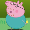 Daddy Pig In Avalanche  - Free Skill Games 