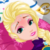 Elsa's Stomach Virus  - Online Doctor Games