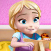 Anna Playing With Baby Elsa  - Frozen Games Online 