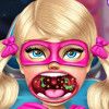 Barbie's Sister Throat Doctor  - Doctor Games For Girls 