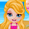 Baby Barbie Summer Glittery Tattoo  - Baby Barbie Games For Kids