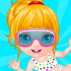 Baby Barbie Swimming Accident  - Play Baby Barbie Games 
