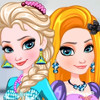 Elsa And Rapunzel Matching Outfits  - Frozen Elsa Dress Up Games 