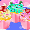Yummy Colorful Cupcake - Cupcake Cooking Games