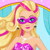 Super Barbie's Glittery Dresses  - Super Barbie Dress Up Games 