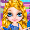 Baby Barbie Glittery Fashion - Baby Barbie Dress Up Games