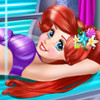 Ariel Tanning Solarium  - Princess Ariel Makeover Games 