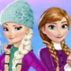 Elsa And Anna Winter Fun - Frozen Dress Up Games Online