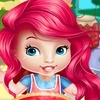 Baby Ariel Cheesecake Factory - Cooking Games With Ariel
