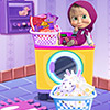 Masha Laundry Day - Masha Games