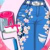 Design Your Cherry Blossom Jeans - Jeans Design Games