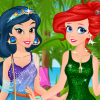 Jasmine And Ariel Summer Break - Disney Princesses Games
