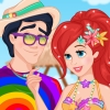 Ariel And Eric Summer Fun - Ariel Dressup Games