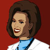 Michelle Obama Dressup - 