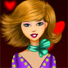 Raining Hearts Dressup - 