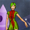 Space Girl Dress Up - 