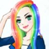 Rainbow Hair Dye - 