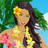 Hawaiian Beauty Dressup - 