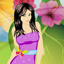 Flower Girl Dressup - 
