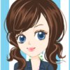 Cute Blue Girl - 